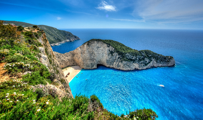  Navagio Shipwreck plaža